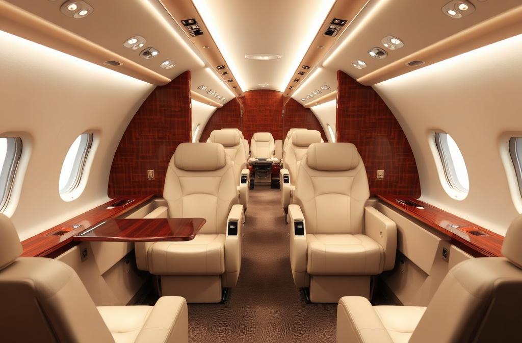 A320 Prestige interior