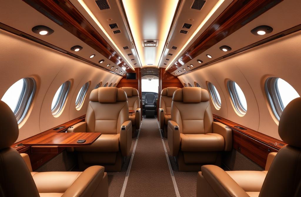 Boeing 737-800 interior