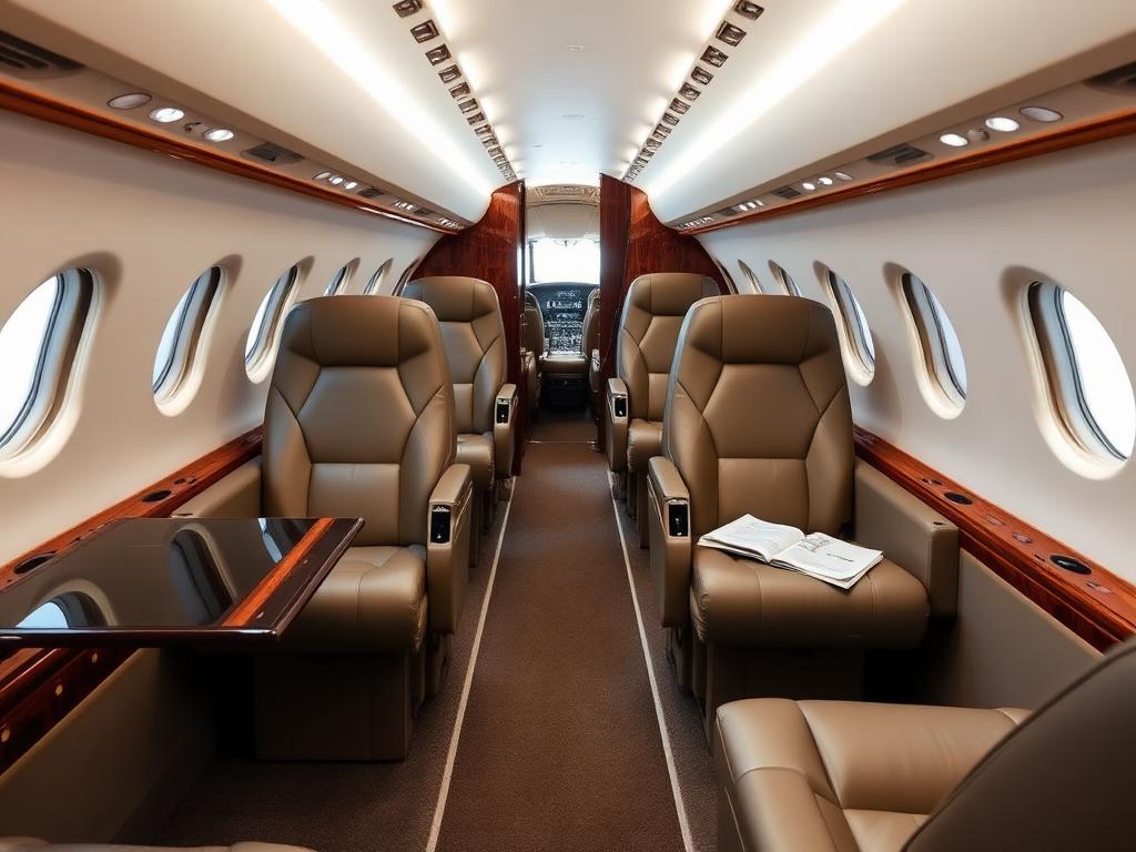 Challenger 850 interior