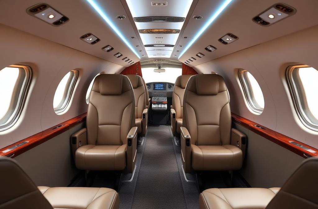 Canadair Regional Jet CRJ700 interior