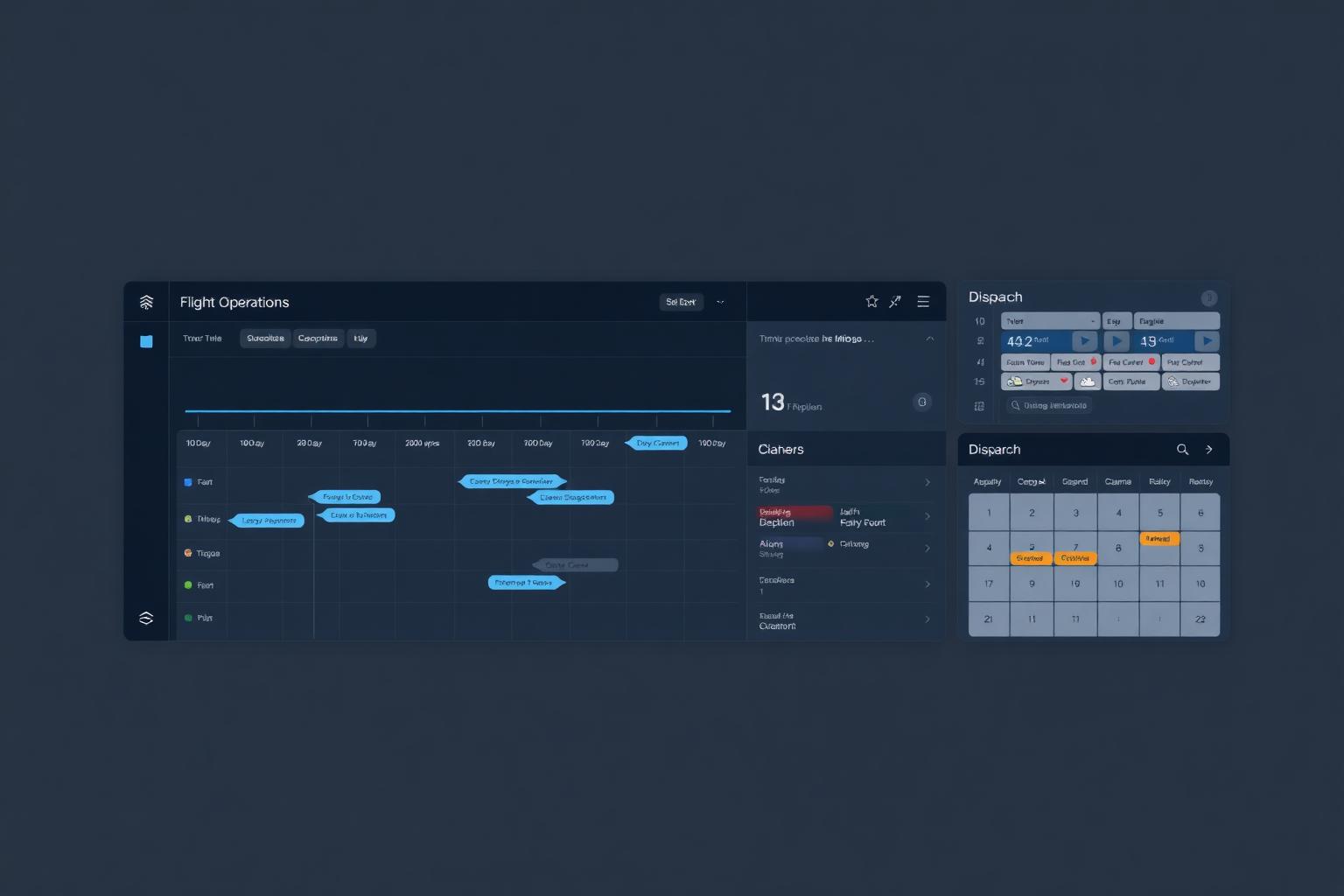 Private jet exterior — Lineaum compared with Leon Software