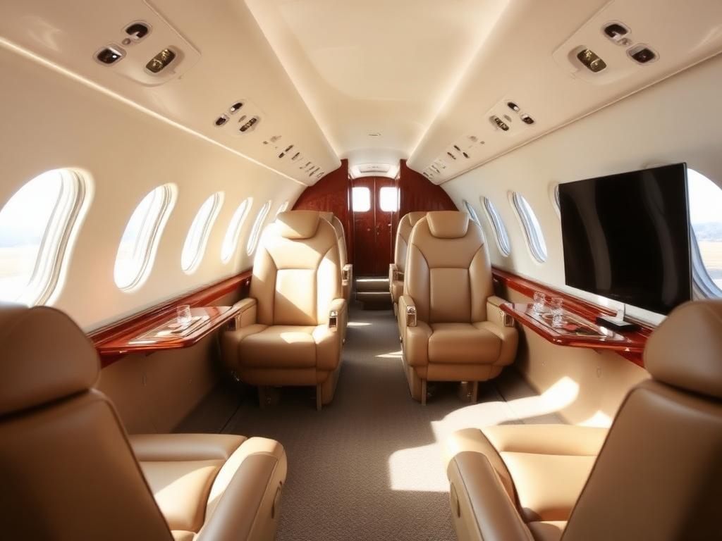 Gulfstream G200 interior