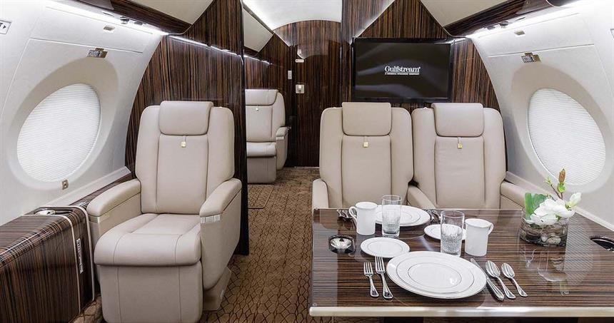 Gulfstream G650 interior