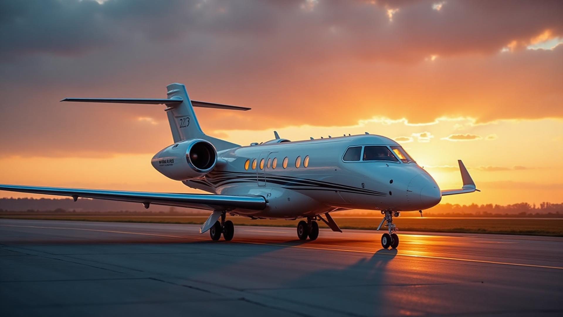 Citation CJ3+ exterior private jet forward-facing