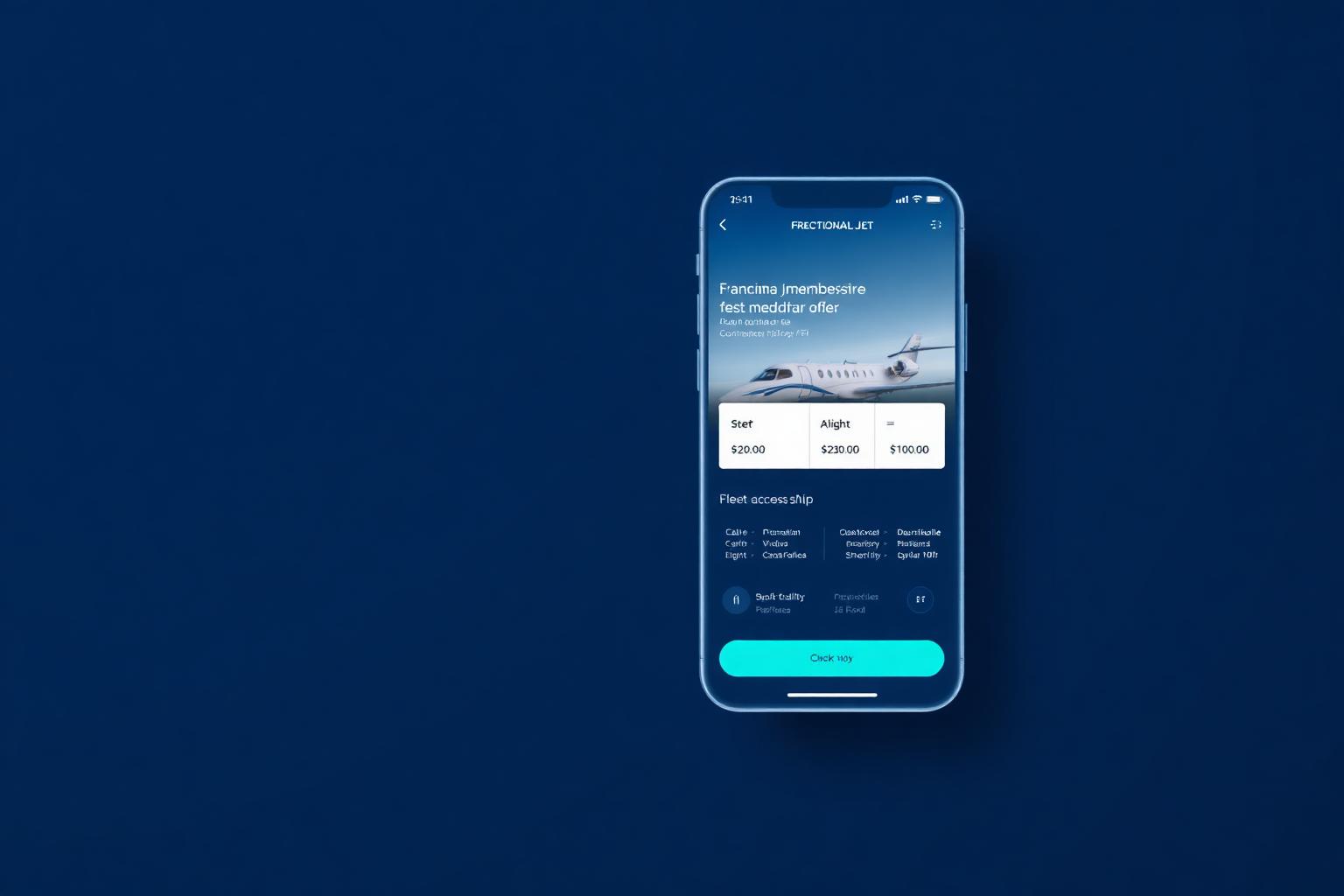 Private jet exterior — Lineaum compared with Flexjet