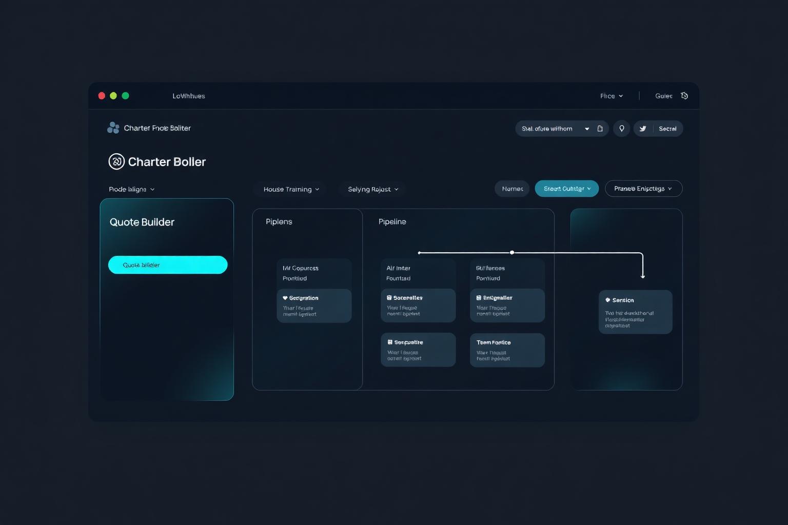 Broker platform Lineaum OS dashboard