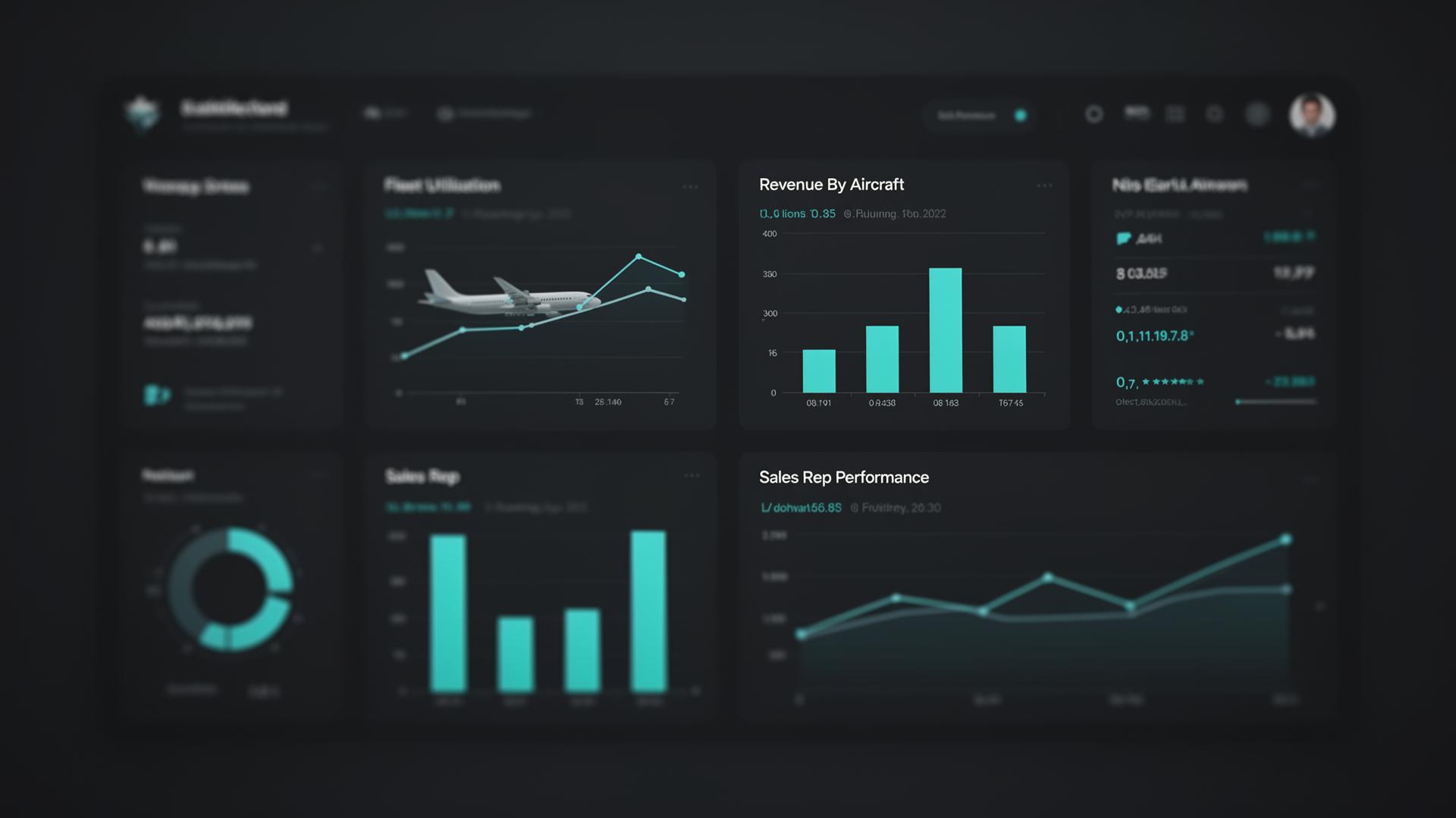 Operator sales dashboard Lineaum OS dashboard